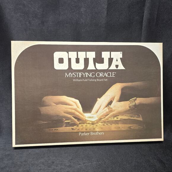 Vintage Ouija Mystifying Oracle William Fuld Talking Board Set Parker Brothers - Picture 3 of 8